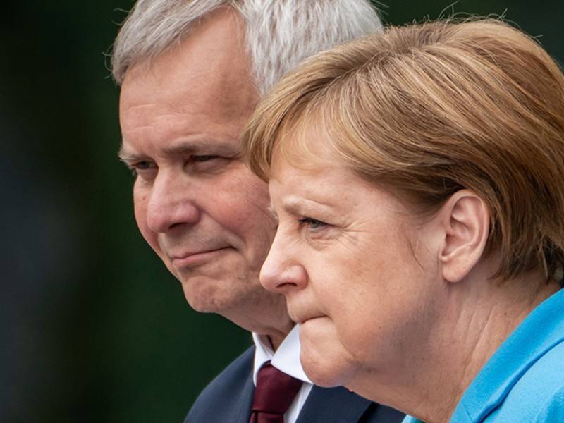 Меркель стало плохо во время встречи с финским премьером в Берлине