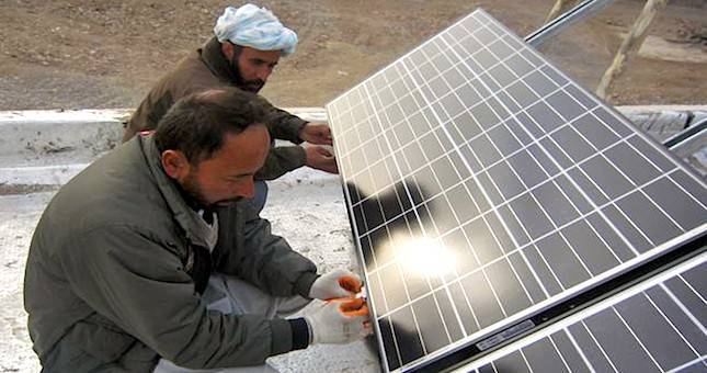 В Афганистане будут сданы в эксплуатацию две солнечных электростанций