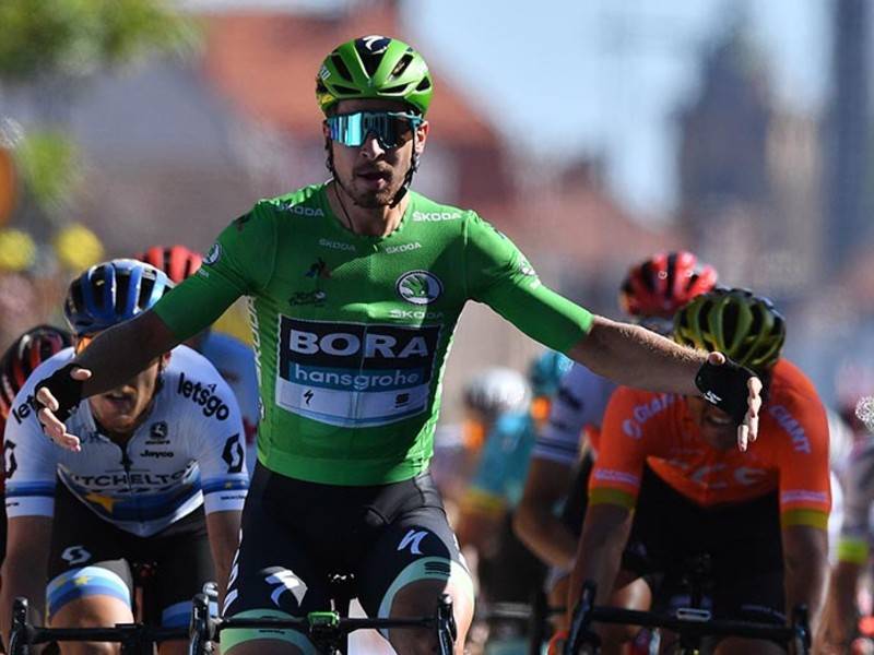 Словак Саган выиграл 5-й этап веломногодневки «Тур де Франс»