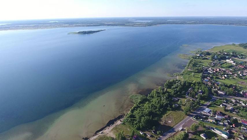 Озеро Свитязь обмелело на десятки метров из-за отсутствия дождей (Видео)