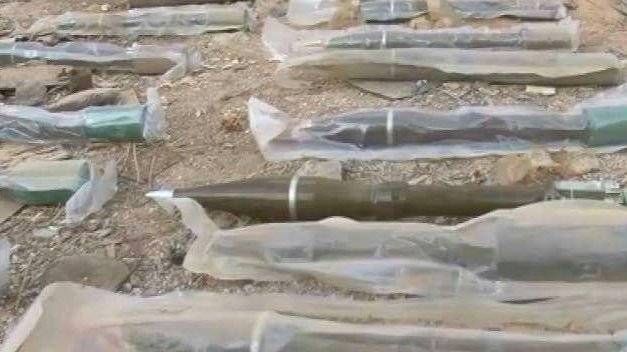 Сирийские военные обнаружили десятки тайников с оружием террористов на юго-западе страны