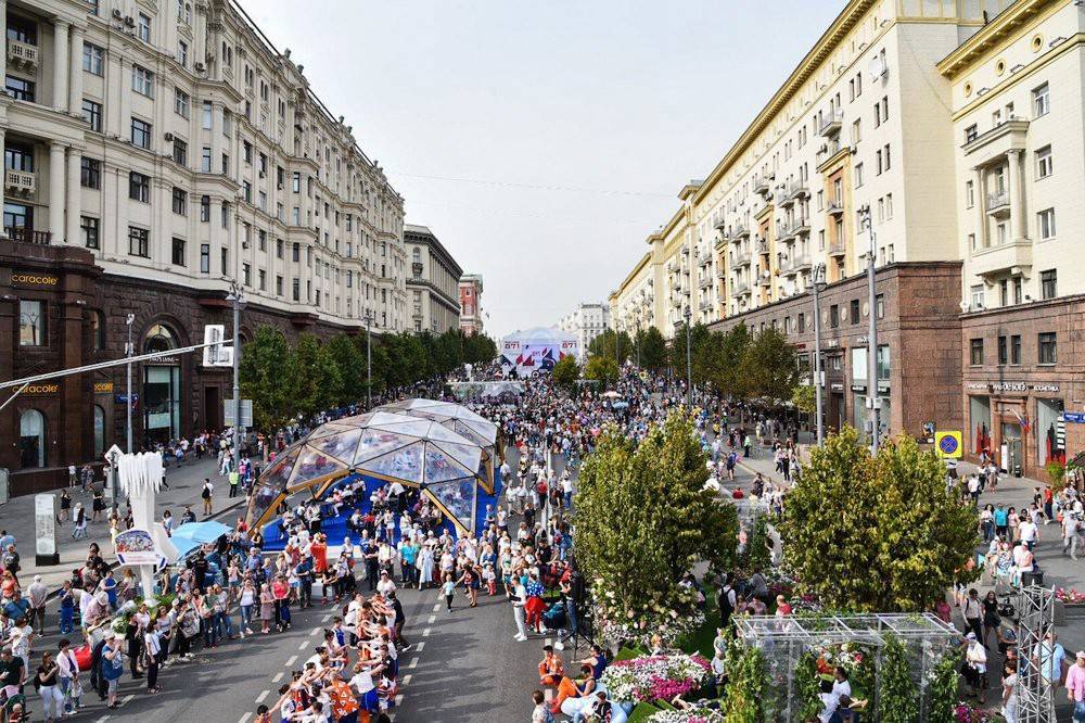 День города в Москве отпразднуют 7 и 8 сентября