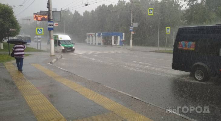 В Чувашии в четверг ожидается гроза с порывистым ветром