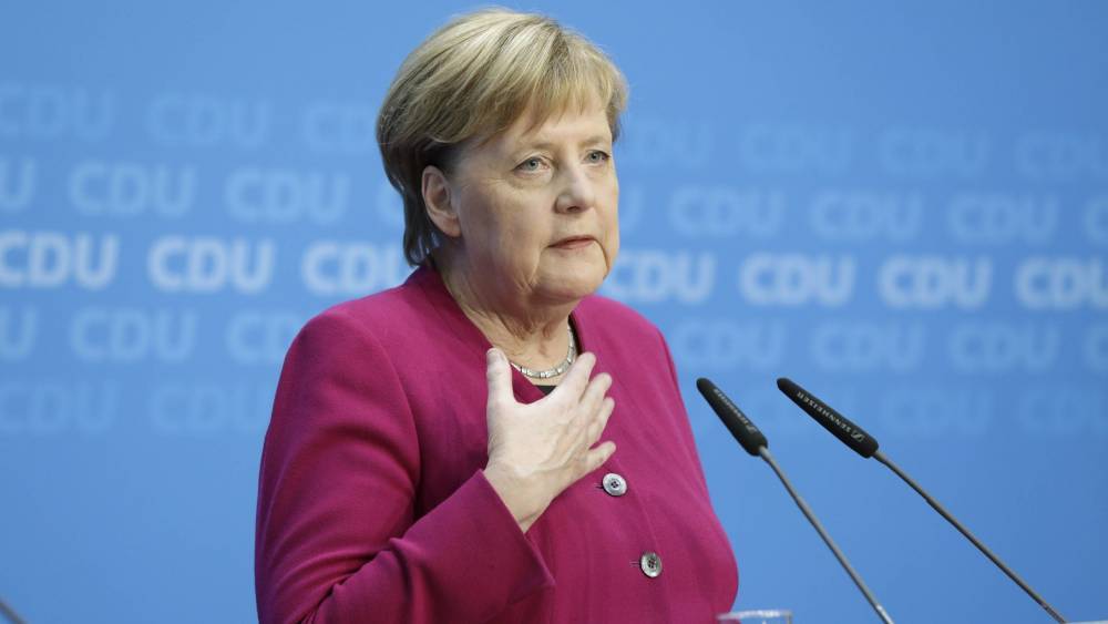 Меркель испытала новый приступ дрожи на встрече с премьером Финляндии