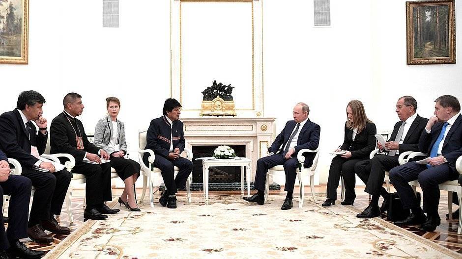 Путин встретится с президентом Боливии Моралесом и главой Киргизии Жээнбековым