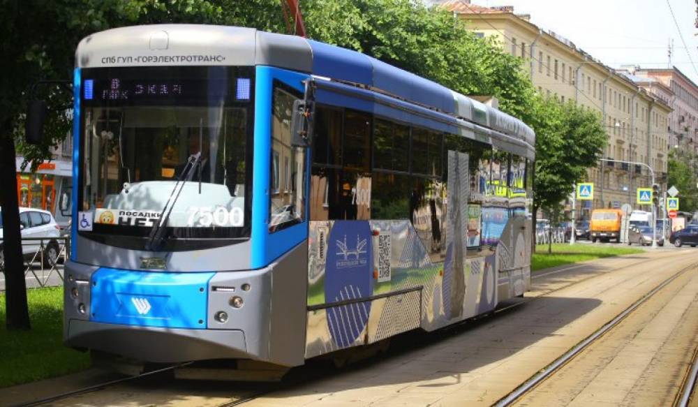 Трамваи на севере Петербурга изменят маршруты на три месяца