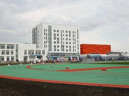 Вчера в Уфе открылся самый купный спорткомплекс в Башкирии