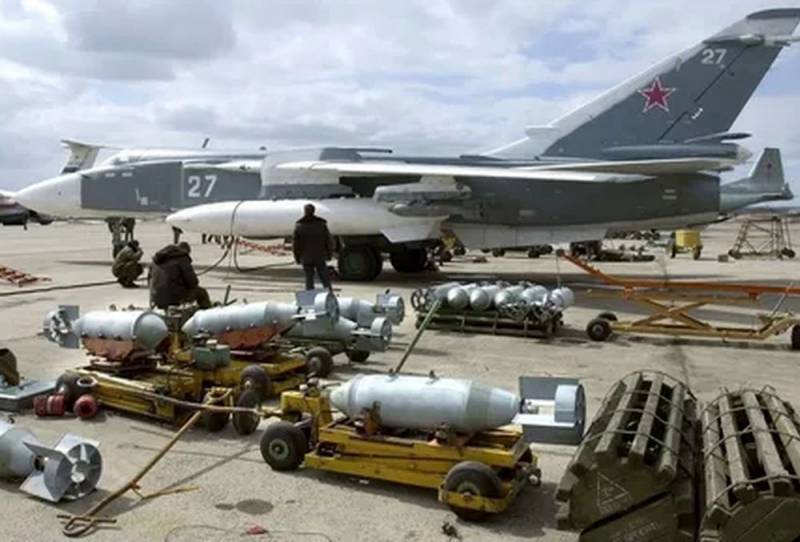Российская авиация предприняла мощную атаку на боевиков в Сирии