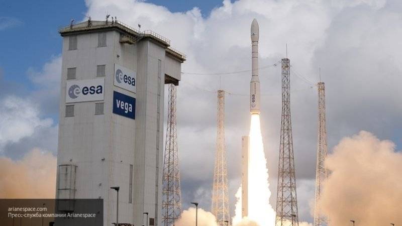 Авария произошла во время запуска ракеты-носителя Vega со спутником ОАЭ