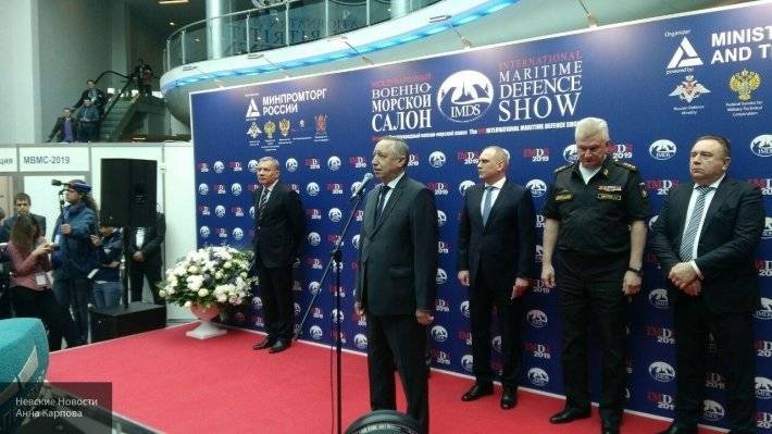 Церемонию открытия IX Международного военно-морского салона посетили Беглов и Евменов