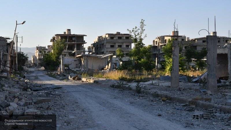Добровольцы в Сирии активно восстанавливают северный въезд в Дамаск