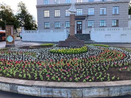 Более 50 тысяч цветов посадили в Нижегородском районе