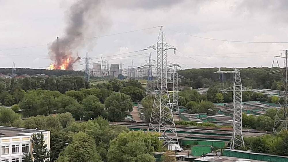Пожар на ТЭЦ в Мытищах: Что известно на данный момент - прямая трансляция