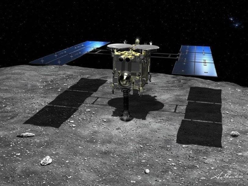 «Хаябуса-2» во второй раз добыл грунт с астероида Рюгу