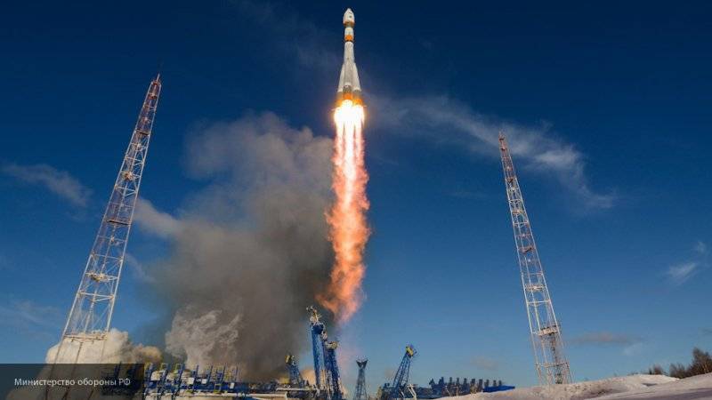Минобороны РФ опубликовало видео пуска ракеты-носителя "Союз-2.1В"