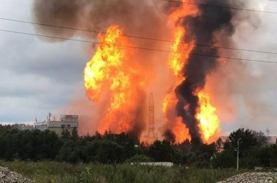 Крупный пожар произошёл на ТЭЦ в Мытищах