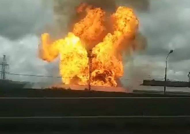 В Мытищах произошел крупный пожар на Северной ТЭЦ (видео)