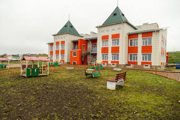 Новый детский сад-ясли в Усть-Цильме готов на 80 процентов