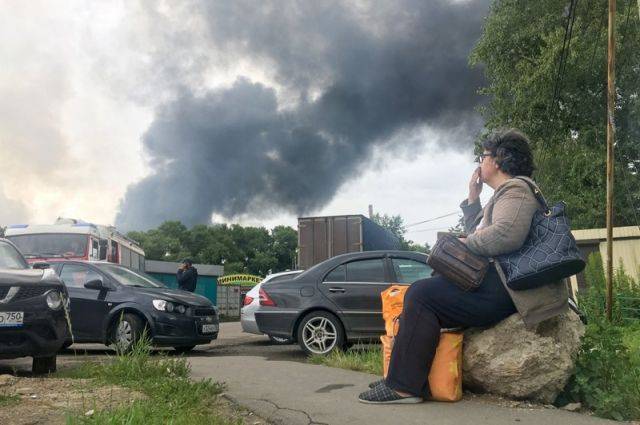 При пожаре на территории ТЭЦ в Мытищах погибла женщина