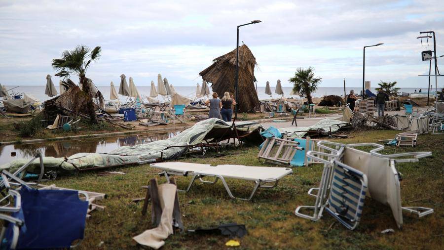 Россиянка рассказала подробности урагана в Греции