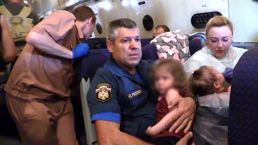 Стало известно о состоянии доставленных из Ирака российских детей
