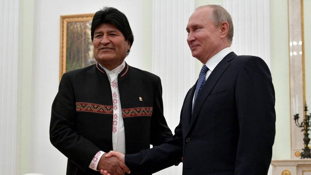 Путин выразил надежду на скорейшее поступление продуктов из Боливии в Россию