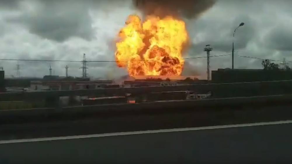 В России взрыв газовой станции на ТЭЦ: есть пострадавшие (видео)