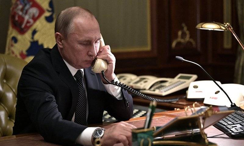 Путин поговорил с Зеленским