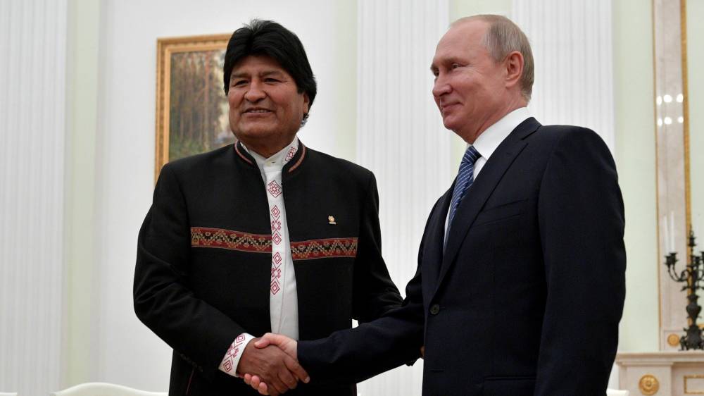 Президент Боливии пригласил Путина посетить страну