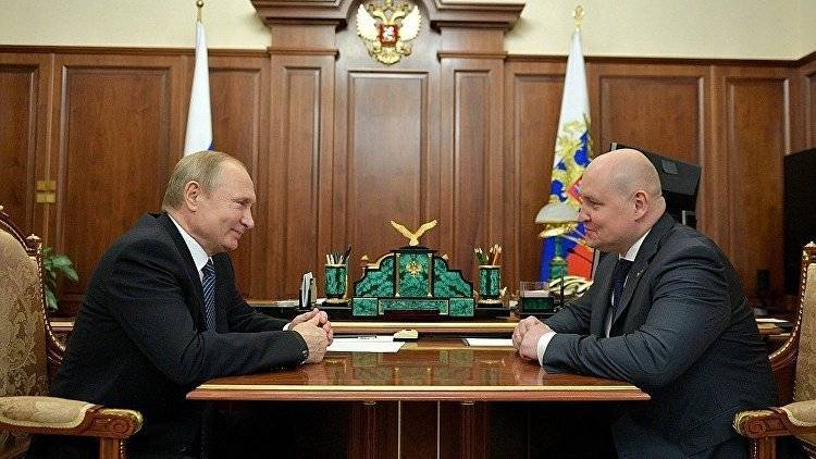 Путин провел встречу с врио губернатора Севастополя Разважаевым