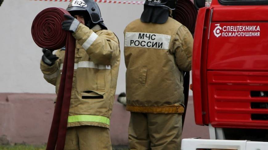 Пожар на рынке в Перми потушили за 5 часов