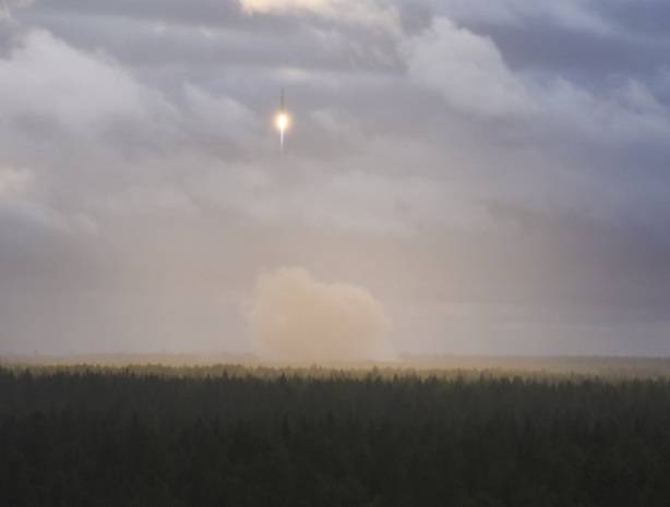 С космодрома Плесецк успешно состоялся пуск ракеты-носителя «Союз-2»
