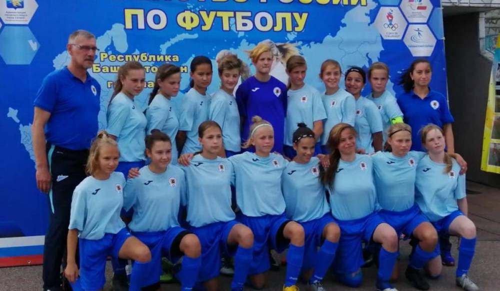 Сборная Петербурга среди девушек завоевала бронзовую награду первенства России по футболу