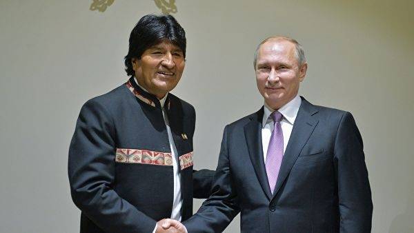 Путина пригласили в&nbsp;Боливию