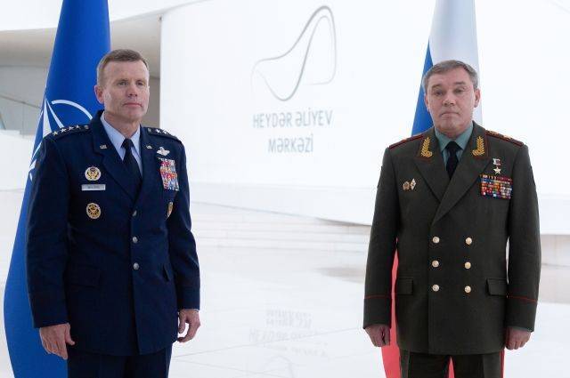Глава Генштаба ВС России провел переговоры с главнокомандующим сил НАТО