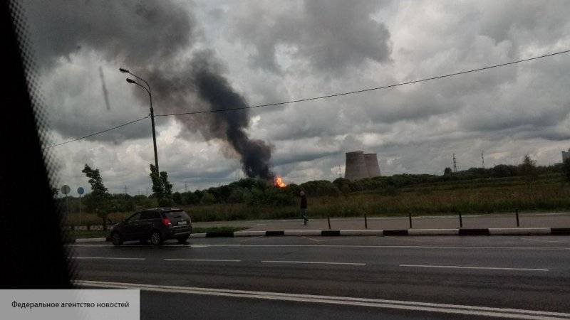 Факел на территории ТЭЦ в Мытищах потушен, но площадь пожара увеличилась