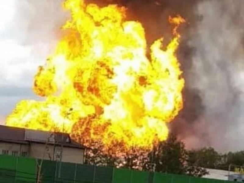 Мощный пожар рядом с ТЭЦ в Мытищах: пострадали 13 человек, один погиб