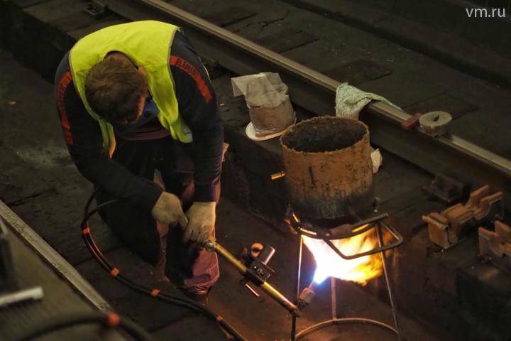 Более 8 тысяч новых подкладок установят на Сокольнической линии метро