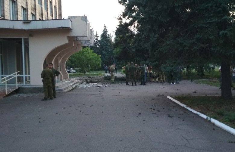 Украинские бандформирования произвели обстрел центра Ясиноватой | Новороссия