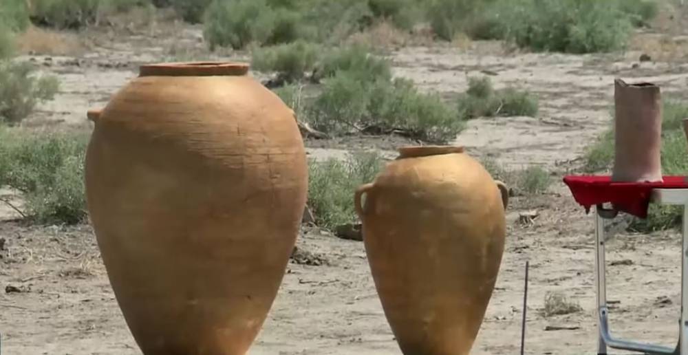 Загадочный шар нашли при раскопках в Атырау (видео)