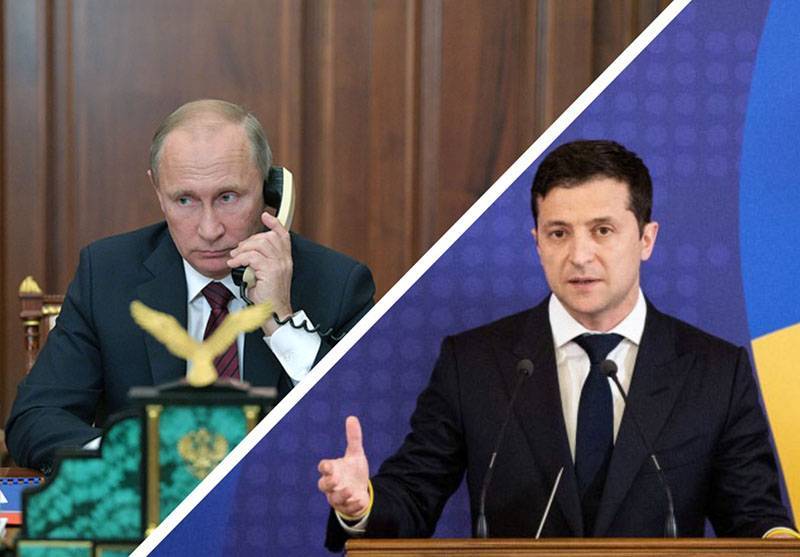 Что означает первый контакт Путина и Зеленского