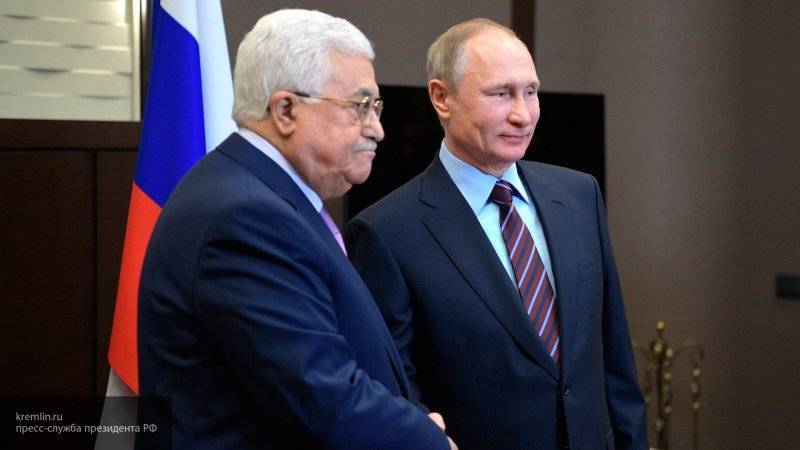 Путин и Аббас поговорили об урегулировании на Ближнем Востоке по телефону