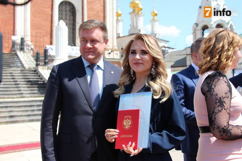 Выпускники «Политеха» получили дипломы в Рязанском кремле | РИА «7 новостей»