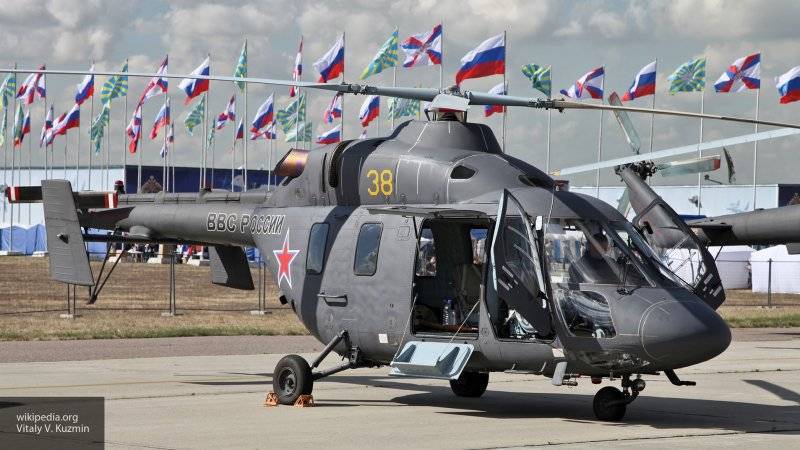 Дизайн-проект салона вертолета "Ансат" в стиле Aurus будет представлен на авиасалоне
