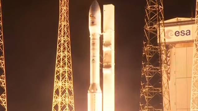 "Потеря миссии": опубликовано видео неудачного запуска ракеты-носителя Vega
