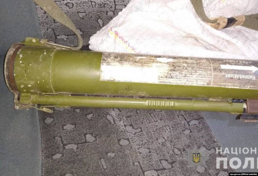 В Киеве обстреляли из гранатомёта здание канала "112 Украина"