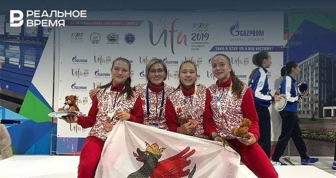 Очередные золотые медали завоевали спортсмены из Казани на Международных детских играх