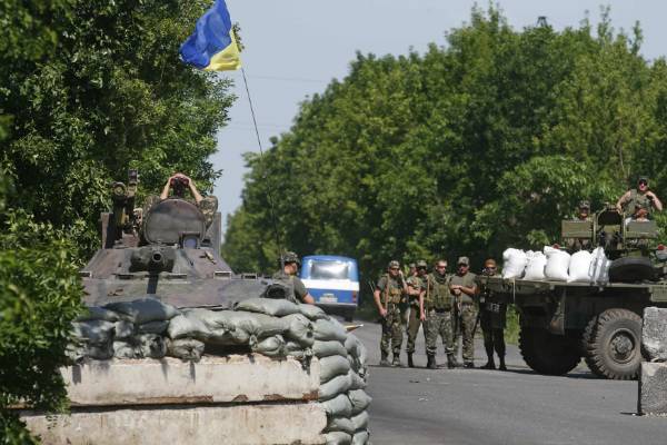 В ДНР сообщили о накоплении украинских войск на донецком направлении