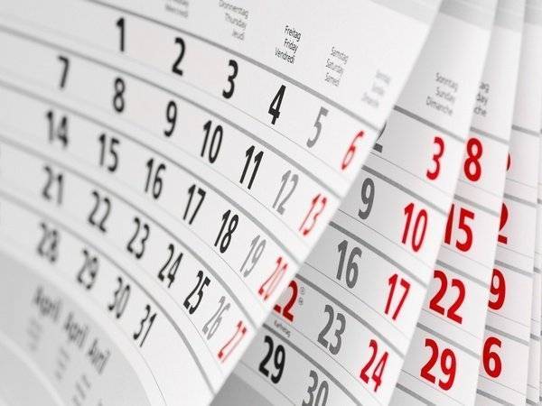 Правительство утвердило график выходных на 2020 год