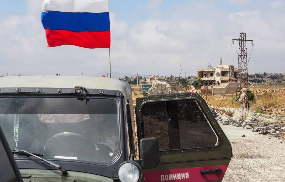 В Сирии на пути патруля российской военной полиции совершили подрыв